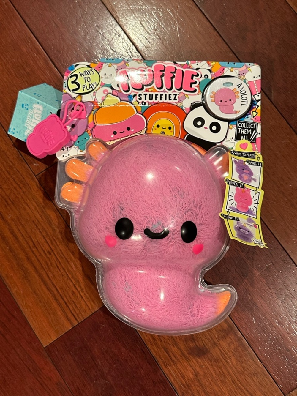 Toffee Stuffiez Pink Squishy Plush (Octopus)
